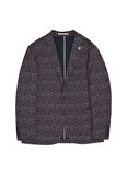Altınyıldız Classics Slim Fit Bordo Erkek Ceket 4A0423200014