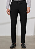 Normal Bel Slim Fit Siyah Erkek Takım Elbise 4A3023200017