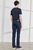 Slim Fit Dar Kesim 5 Cep Armürlü Esnek Pantolon