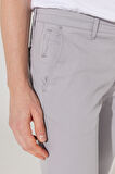 Slim Fit Dar Kesim Pamuklu Esnek Yan Cep Rahat Chino Pantolon