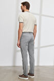 Slim Fit Dar Kesim 5 Cep Pamuklu Armürlü Esnek Pantolon