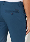 Altınyıldız Classics Normal Bel Dar Paça Slim Fit İndigo Erkek Pantolon 4A0123200091