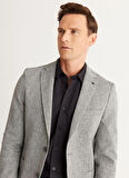 Altınyıldız Classics Slim Fit Gri Erkek Ceket 4A0424100030