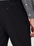 Altınyıldız Classics Slim Fit Düğmeli Yaka Siyah - Beyaz Erkek Gömlek 4A2024100031