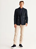 Altınyıldız Classics Slim Fit Lacivert Erkek Ceket 4A0424100046