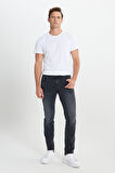 Slim Fit Dar Kesim 5 Cepli Esnek Magic Denim Jean Kot Pantolon