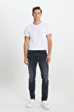 Slim Fit Dar Kesim 5 Cepli Esnek Magic Denim Jean Kot Pantolon