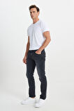 Slim Fit Dar Kesim 5 Cepli Esnek Magic Denim Jean Kot Pantolon