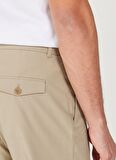 Altınyıldız Classics Normal Bel Dar Paça Slim Fit Bej Erkek Pantolon 4A0123200097