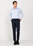 Altınyıldız Classics Normal Bel Dar Paça Slim Fit Lacivert Erkek Pantolon 4A0123200097