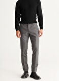 Altınyıldız Classics Normal Bel Dar Paça Slim Fit Gri Erkek Pantolon 4A0124100028