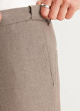 Altınyıldız Classics Normal Bel Dar Paça Slim Fit Vizon Erkek Pantolon 4A0124100028