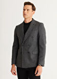 Altınyıldız Classics Slim Fit Siyah Erkek Ceket 4A0424100035