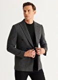 Altınyıldız Classics Slim Fit Siyah Erkek Ceket 4A0424100035