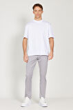 Slim Fit Dar Kesim Pamuklu Esnek Chino Pantolon