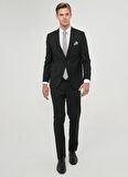 Normal Bel Regular Fit Siyah Erkek Takım Elbise 4A3010000007