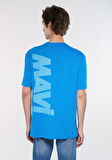 Mavi Logo Baskılı Mavi Tişört 0611311-70772