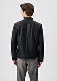 Mavi Siyah Biker Ceket 0110258-71379