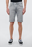 Mavi BRIAN Gri Sporty Jean Şort 0418485151