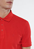 M064946-33099 Polo Mavi Erkek T-Shirt Çin Kırmızısı