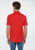 M064946-33099 Polo Mavi Erkek T-Shirt Çin Kırmızısı