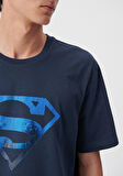 Mavi Superman Baskılı Lacivert Tişört 0611665-70490