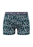 Baskılı Mavi Boxer 0911065-83077