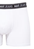 Mavi Beyaz Basic Boxer 0911082-620
