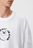 Mavi Jeans Baskılı Beyaz Tişört 0611719-620