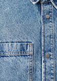 Alin Açık Mavi Street Jean Gömlek 1210385-85295