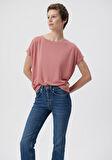 Mavi Lux Touch Pembe Modal Tişört 167245-71072