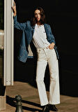 Mavi Malibu Beyaz Kolej Jean Pantolon 1010152-85277