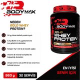 BODYMAX GOLD WHEY PROTEİN 960GR ÇİKOLATA