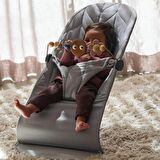 BabyBjörn Bliss Ana Kucağı Petal Cotton Oyuncaklı & Kanguru Mini 3D Cotton Jerse / Light Grey