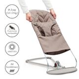 BabyBjörn Bliss Ana Kucağı Petal Cotton Oyuncaklı / Sand Grey
