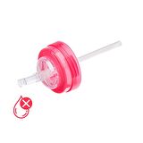 Mamajoo Akıtmaz Antikolik Pipetli Bardak 270 ml / Pembe