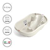 OkBaby Onda Banyo Küveti & Banyo Küvet Taşıyıcı/ K.Beyaz
