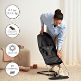 BabyBjörn Balance Soft Woven Jersey Üçlü Kumaş Yenidoğan Seti  / Dark Grey