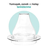 Mamajoo Kulplu Eğitici Bardak, 160 ml, Powder Blue, Anti-Kolik | Akıtmaz Tasarım