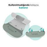 Mamajoo 2-in-1 Katlanır Mama Önlüğü / Powder Green