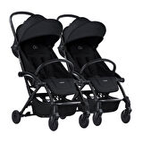 Bumprider Connect³ İkiz Bebek Arabası / Black - Black