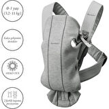 Babybjörn Balance Bliss Ana Kucağı Woven Melange & Kanguru Mini 3D Cotton Yeni Doğan Seti / Light Grey