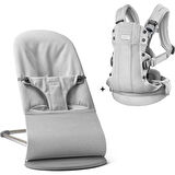 Babybjörn Balance Bliss Ana Kucağı Woven Melange & Kanguru Harmony 3D Mesh / Light Grey