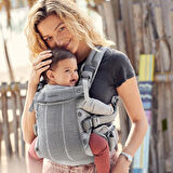 Babybjörn Balance Bliss Ana Kucağı Woven Melange & Kanguru Harmony 3D Mesh / Light Grey
