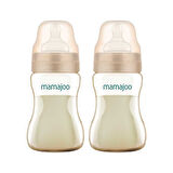 Mamajoo Gold Plus İkili Biberon 250 ml & Anti-Kolik Silikon Biberon Emziği M