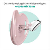 Mamajoo Ortodontik Silikon Emzik 2'li Powder Pink&Blush 6+ Ay (Sterilizayon/Saklama Kutulu)