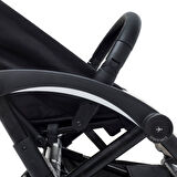 Bumprider Connect 3 Bebek Arabası / Black-Grey Melange Yan Düzenleyici Çanta Hediyeli