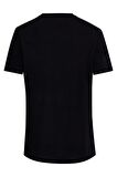 New Balance Erkek Siyah T-shirt MNT1106-BKW