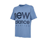 New Balance Unisex Günlük T-Shirt UNT1346-BLU