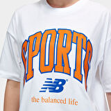 NEW BALANCE NB LIFESTYLE WOMEN TSHİRT KADIN T-SHIRT